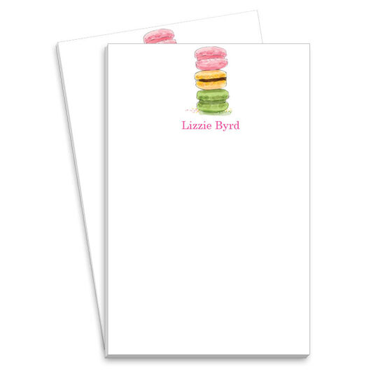 Colorful Macaroons Notepads